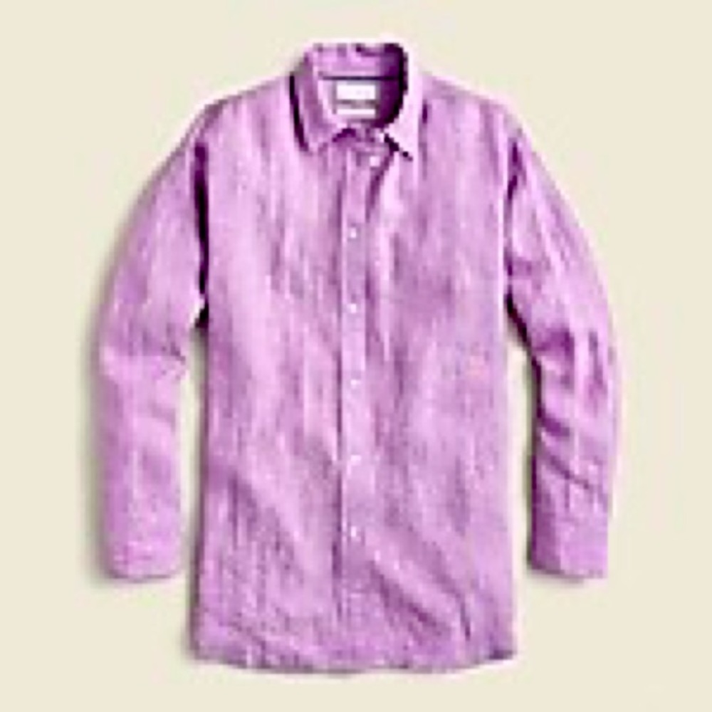 Relaxed-fit Baird McNutt Irish linen shirt, 4